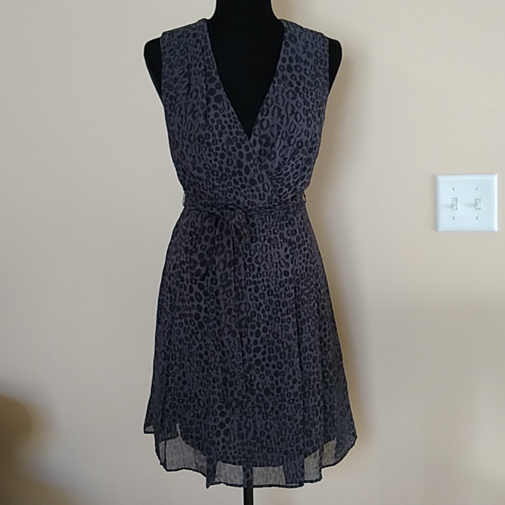 KIRNA ZABETE Grey and Black Dress Size 6